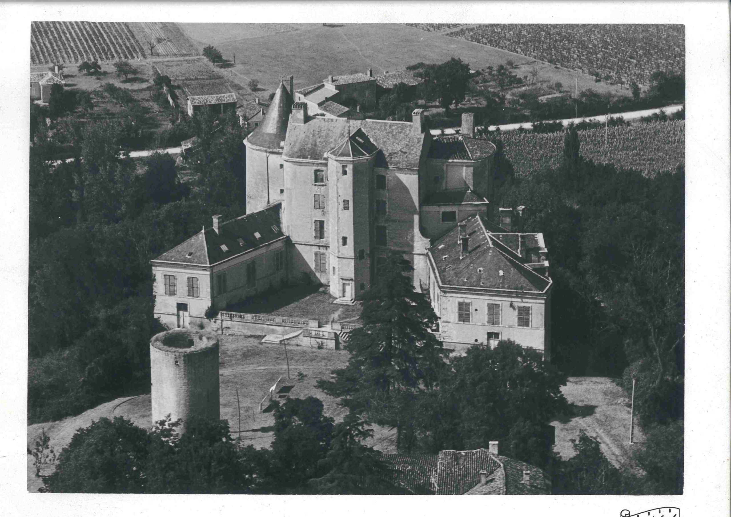 Château de Buzet en 1905